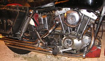 1972 Sportster exhaust