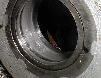 Honing the transmission mainshaft bearing