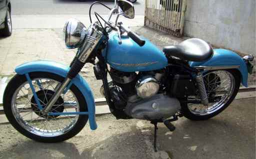 Venice Choppers' 1952 Harley K-model