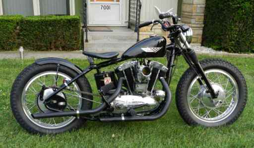 Kevin's 1964 bobber hardtail