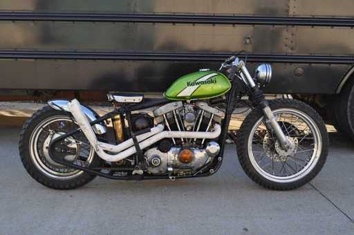 J Ryan's 1970 Sportster custom bobber