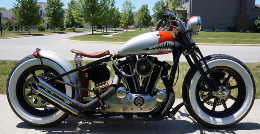 mlferguso s 1976 Sportster hardtail bobber Sportster Smorg