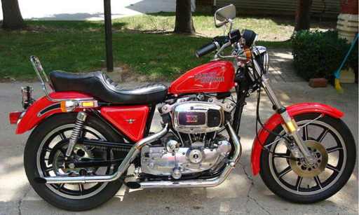 technoz1's cherry 1979 XLH Sportster